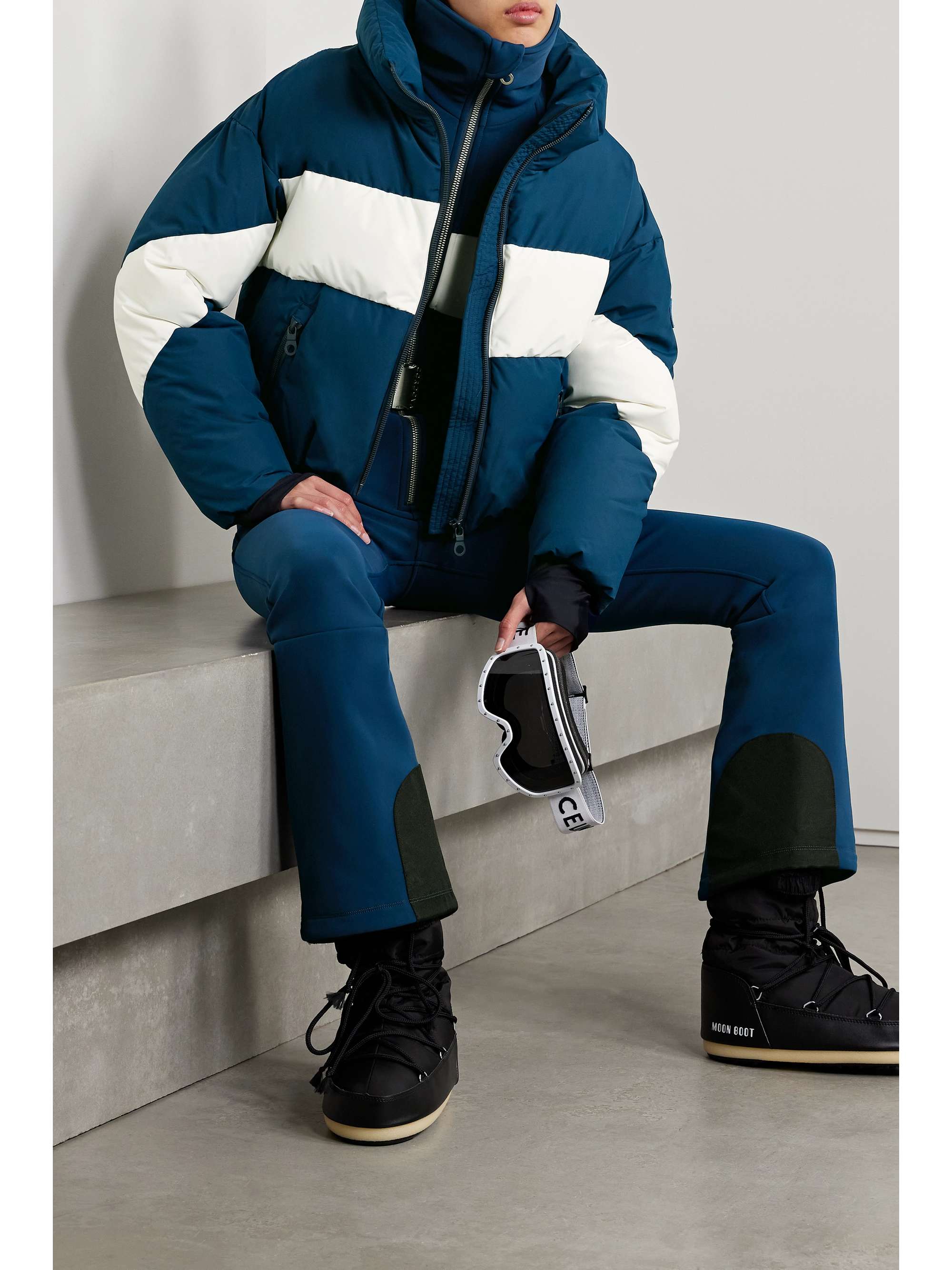 CORDOVA Aosta two-tone recycled quilted down ski jacket | NET-A-PORTER