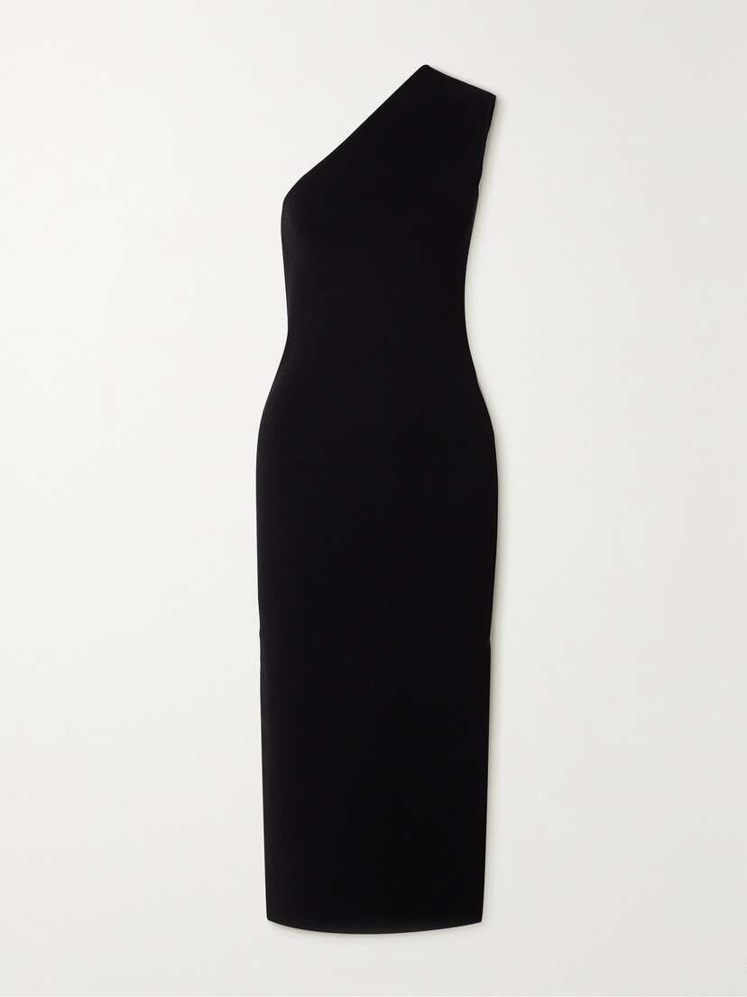 GAUGE81 Arriba One-shoulder Knitted Midi Dress