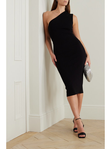 GAUGE81 Arriba one-shoulder knitted midi dress