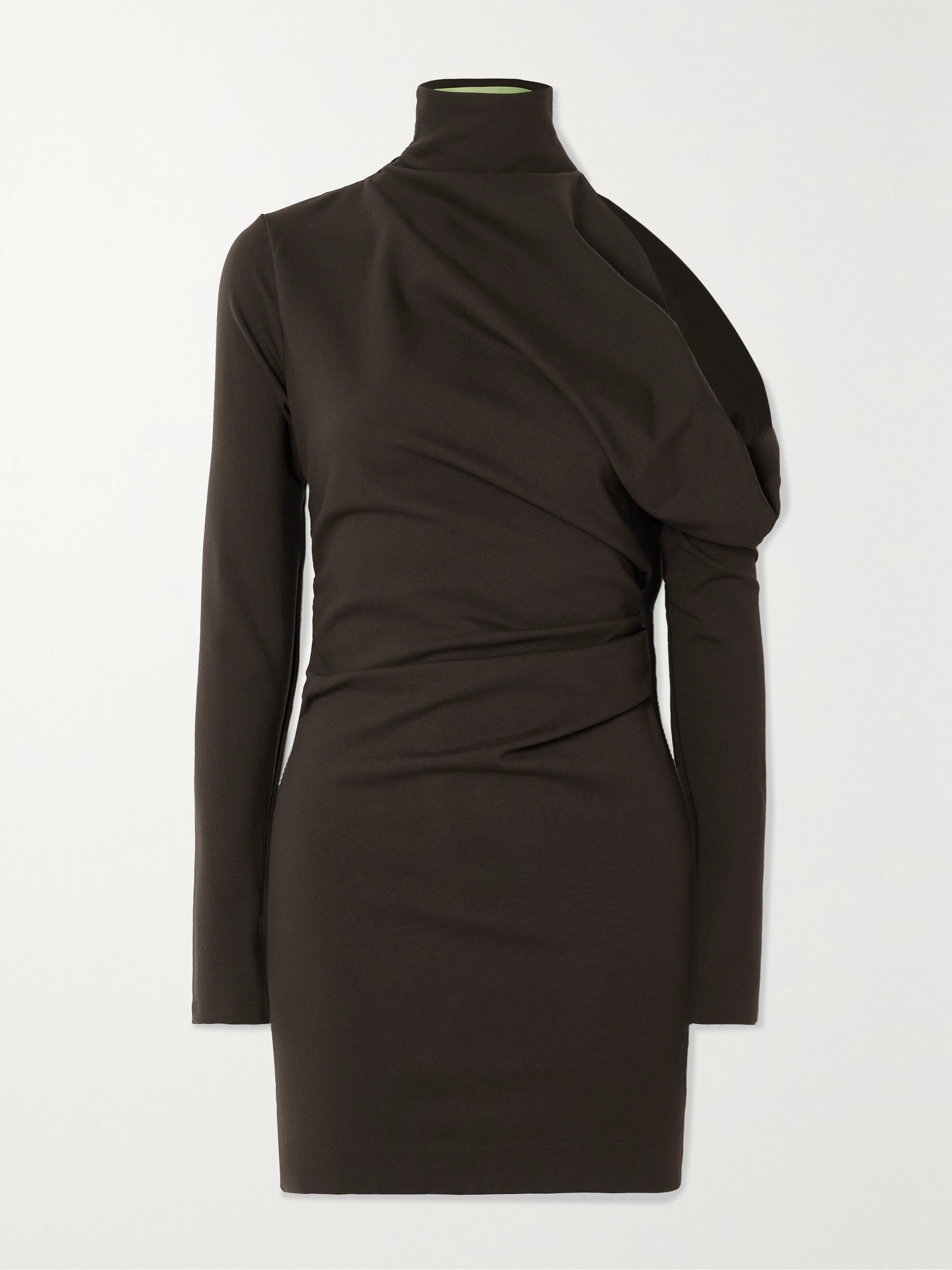 GAUGE81 Teresa asymmetric stretch-jersey mini dress thumbnail