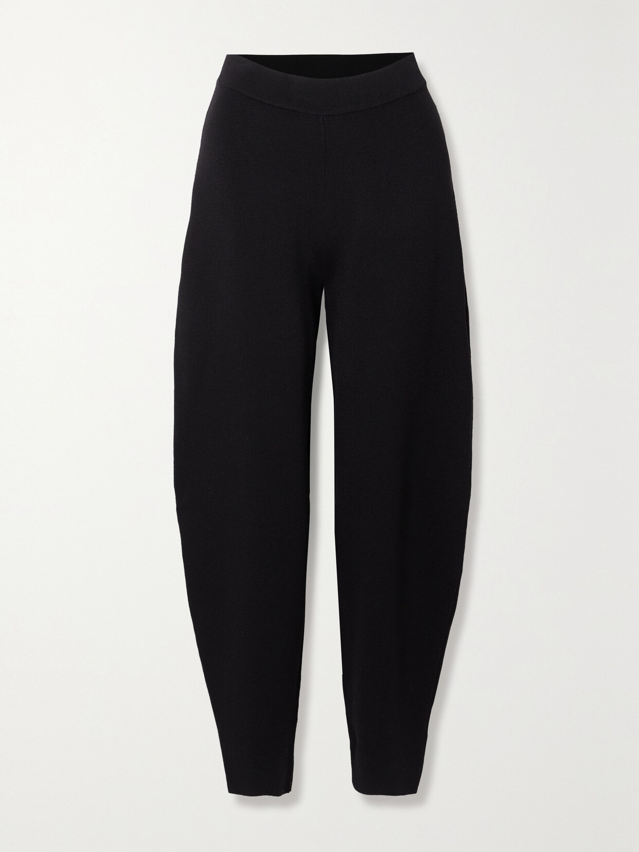 Gauge81 Civis Knitted Tapered Pants In Black