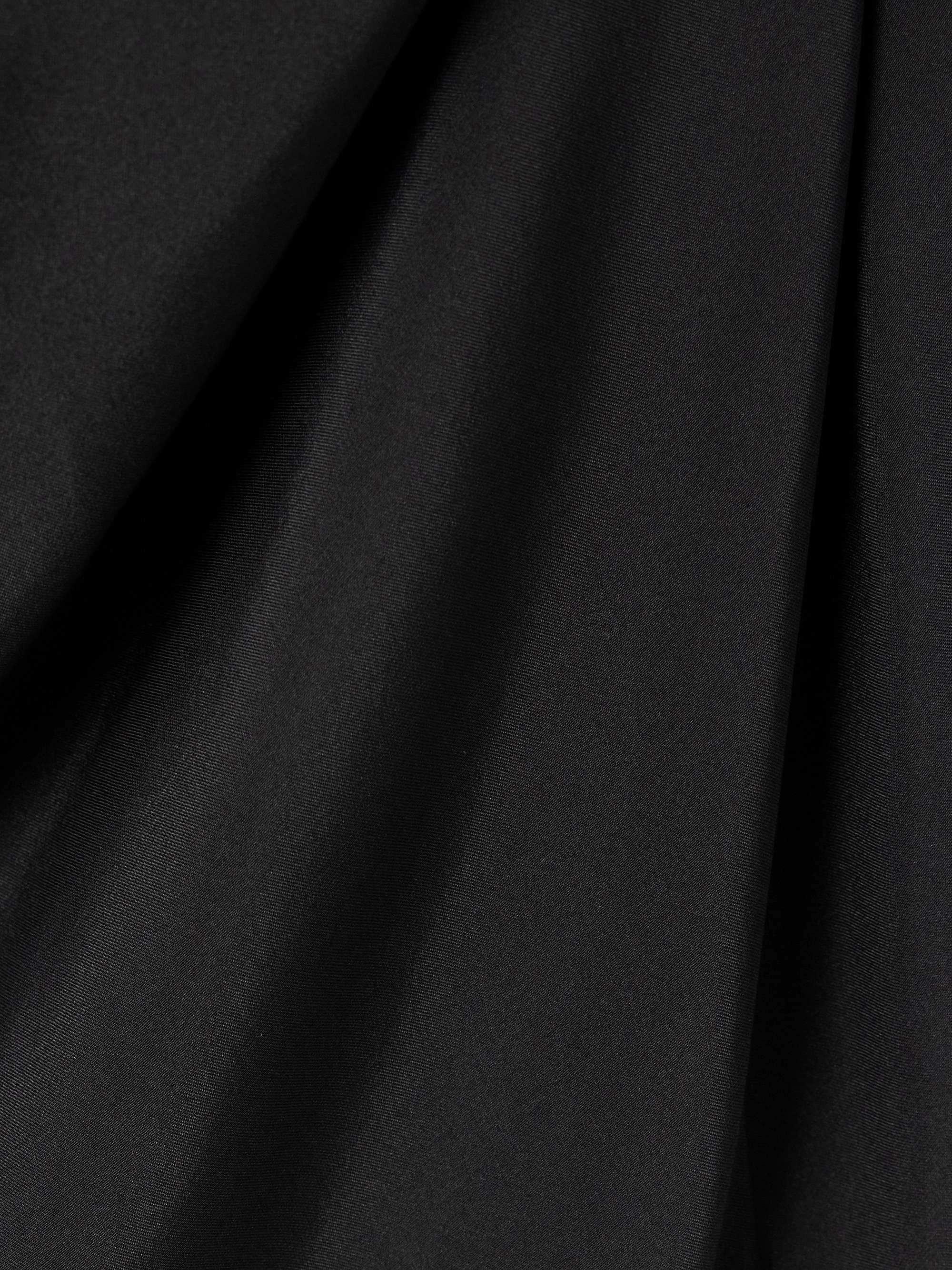 GAUGE81 Naha Mini-Hemdblusenkleid aus Seide mit Wickeleffekt