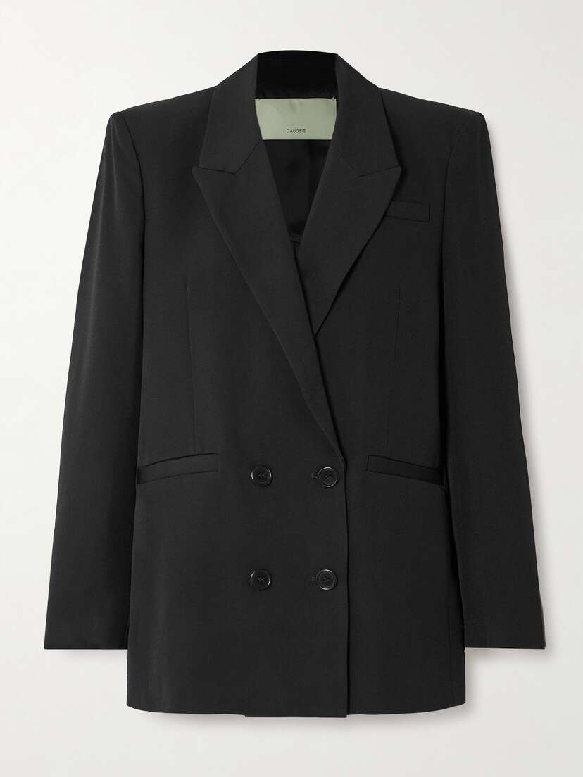 GAUGE81 Vidal Double-breasted Grain De Poudre Blazer