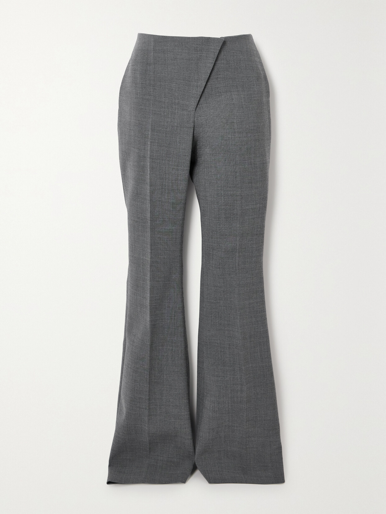 A.w.a.k.e. Woven Straight-leg Trousers In Grey