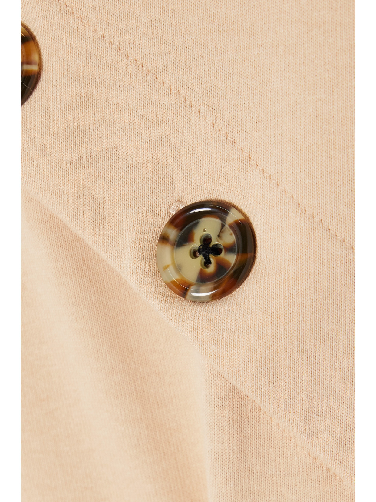 A. W.A. K.E. Mode - Button-Embellished Organic Cotton-Jersey Maxi