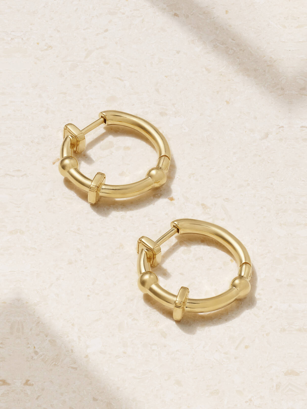 EÉRA - 18-karat Gold Hoop Earrings - One size