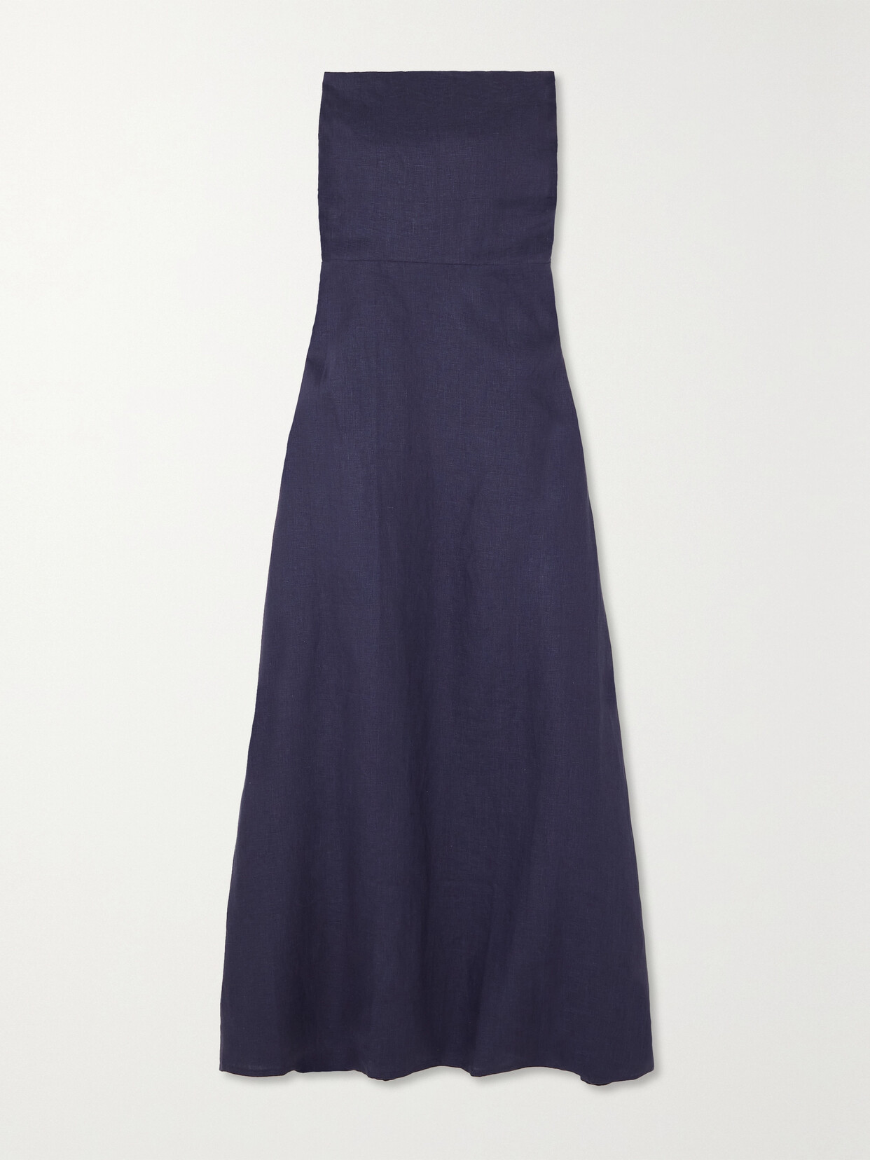 Faithfull The Brand - + Net Sustain Das Flores Strapless Linen Maxi Dress - Blue