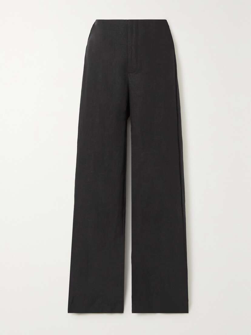 Faithfull + Net Sustain Vincente Linen Straight-leg Pants