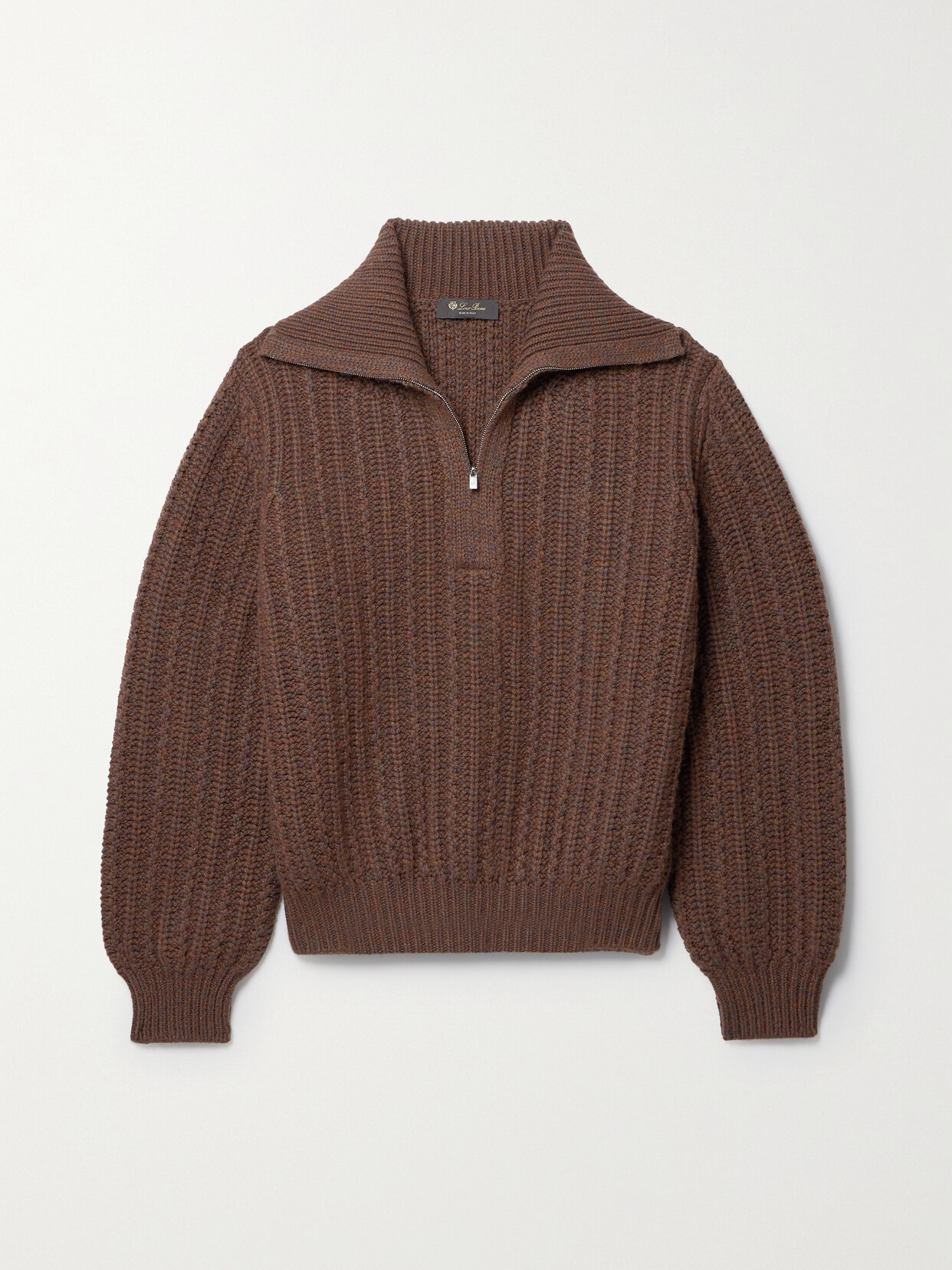 Loro Piana - Waipara Cable-knit Cashmere Sweater - Brown