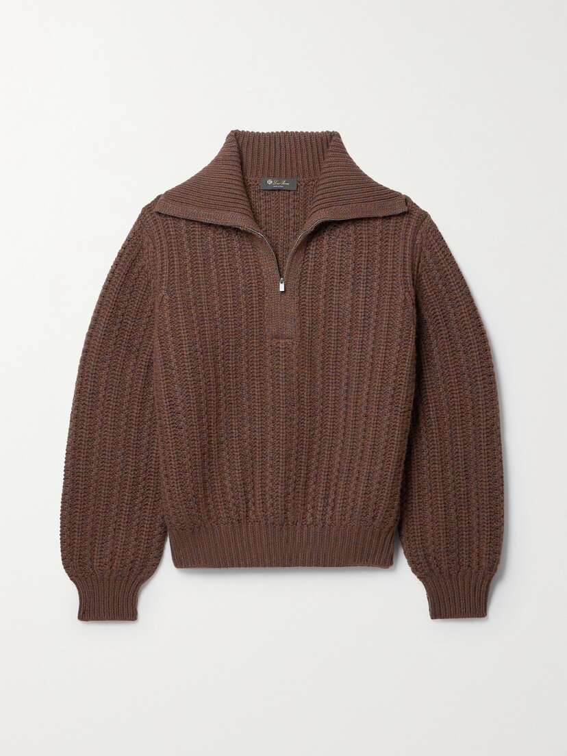 Loro Piana Waipara Cable-knit Cashmere Sweater - x large
