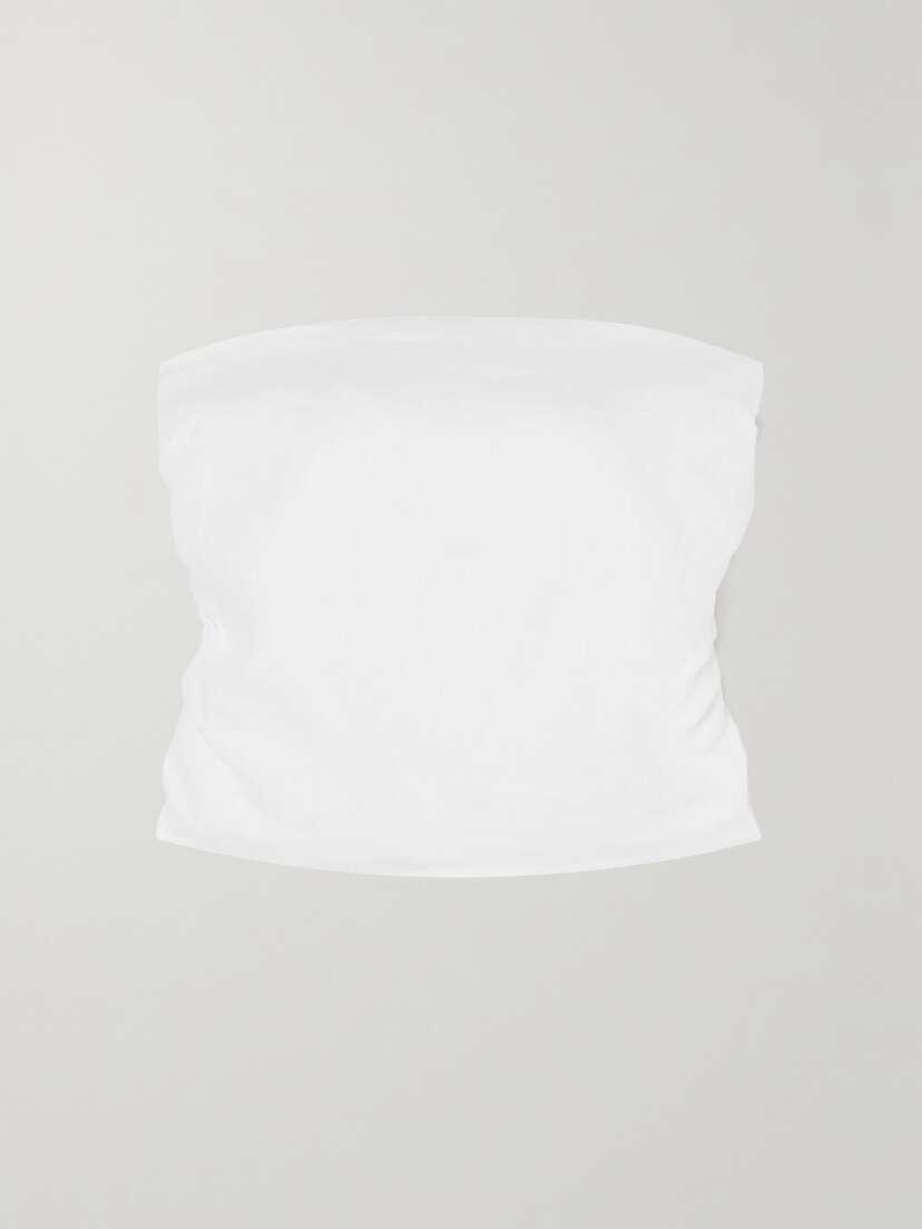 Faithfull + Net Sustain Praiyah Strapless Linen Top - xx large