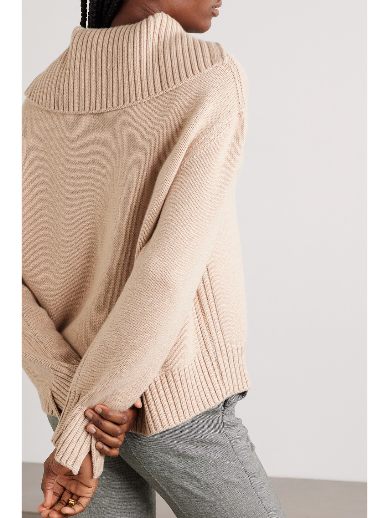 Cashmere Half-Zip Sweater