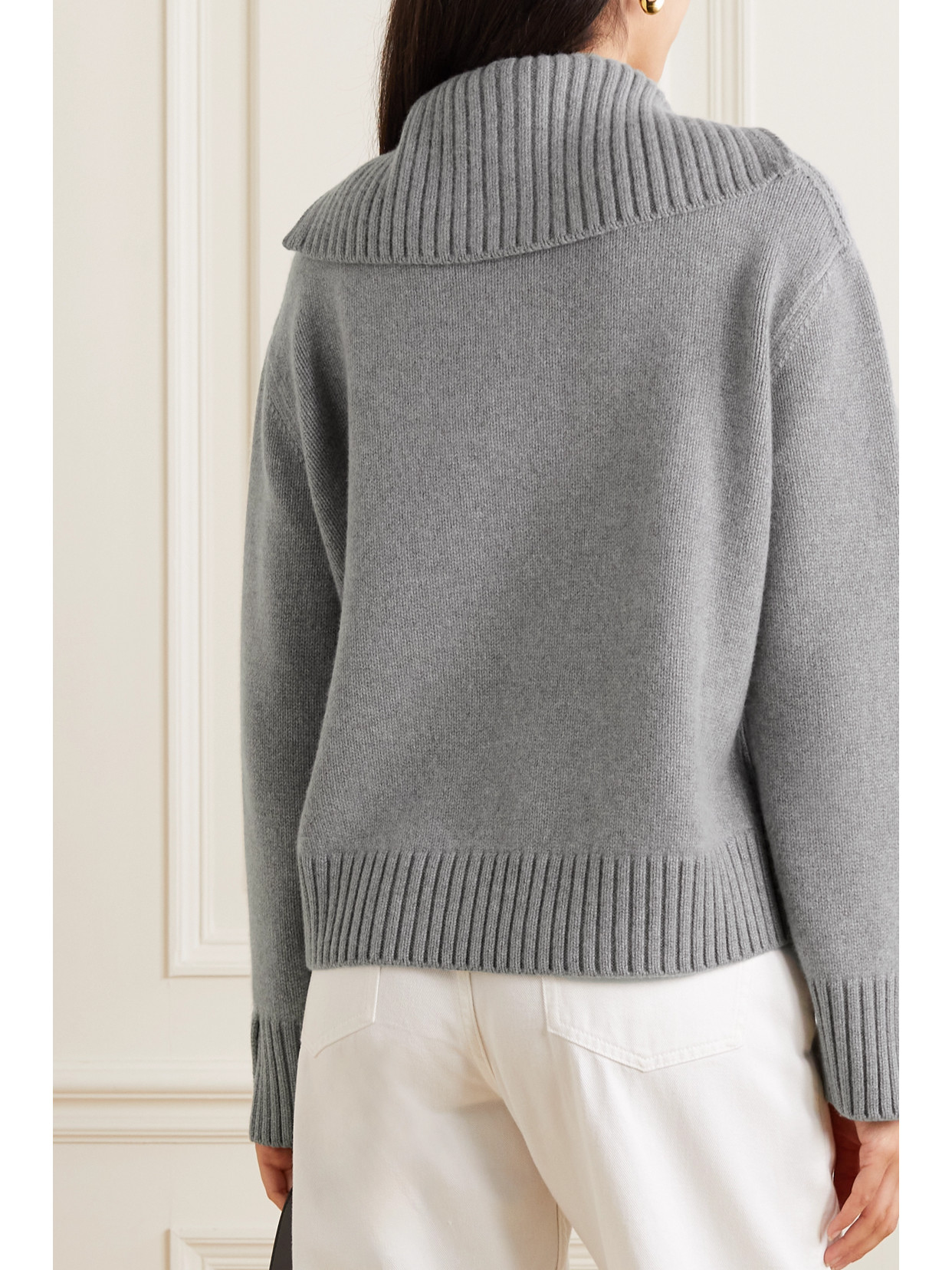 Cashmere Half-Zip Sweater