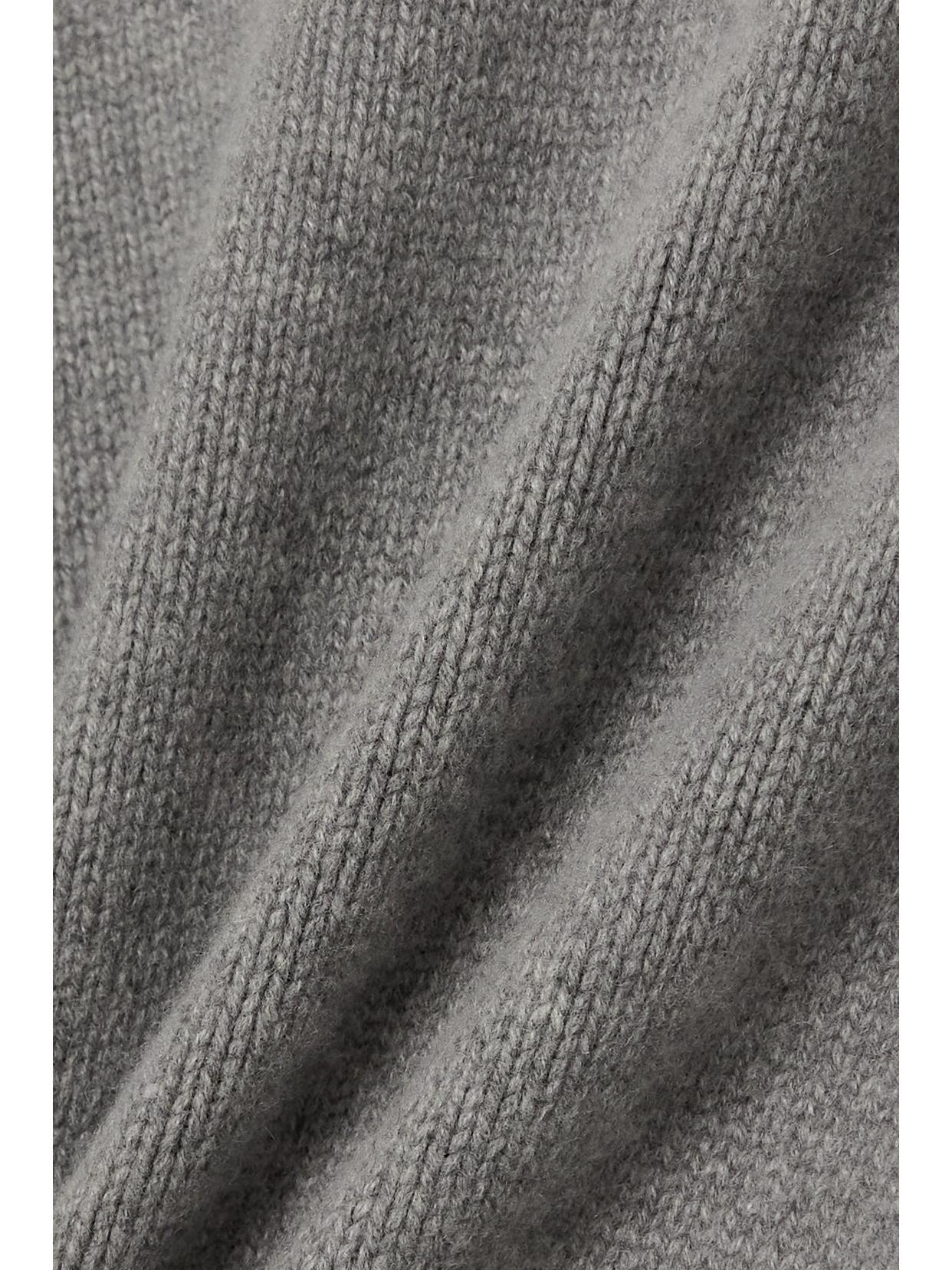 LOROPIANA 캐시미어 하프 집업 스웨터