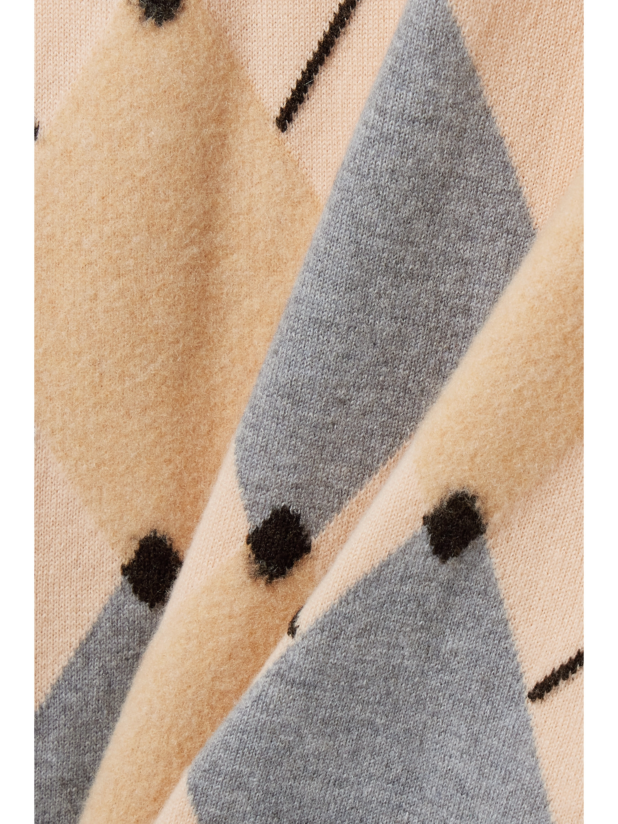 Loro Piana Lower Hutt argyle intarsia-knit cashmere sweater