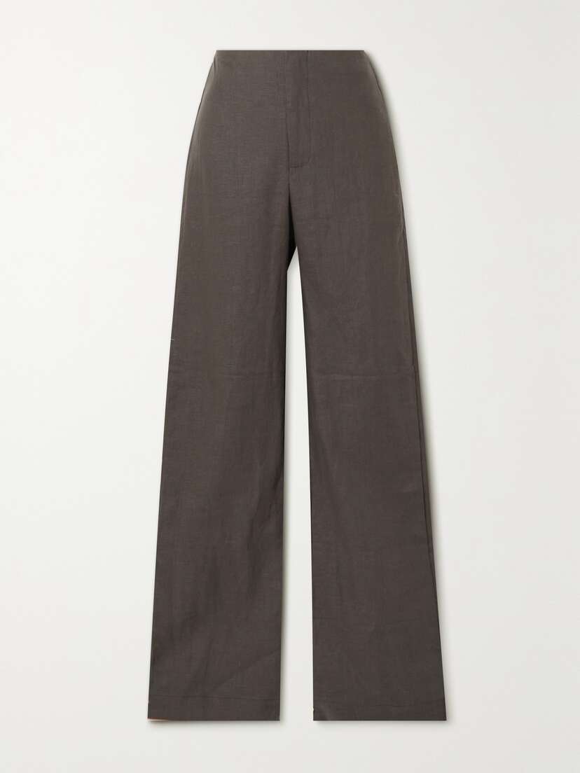 Faithfull + Net Sustain Vincente Linen Straight-leg Pants