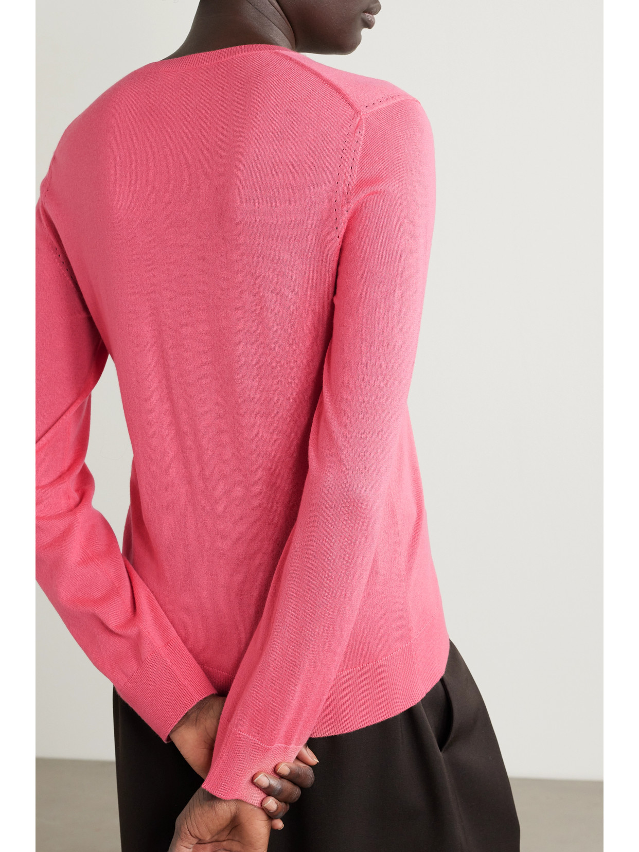 Shop Loro Piana Cashmere Sweater In Pink