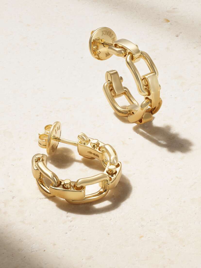 EÉRA 18-karat  Hoop Earrings