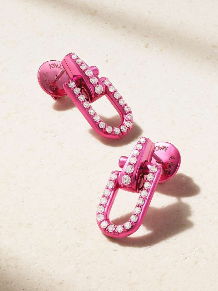 EÉRA Reine Gold Diamond Earrings