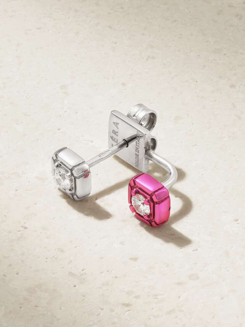 EÉRA White Gold Diamond Single Earring