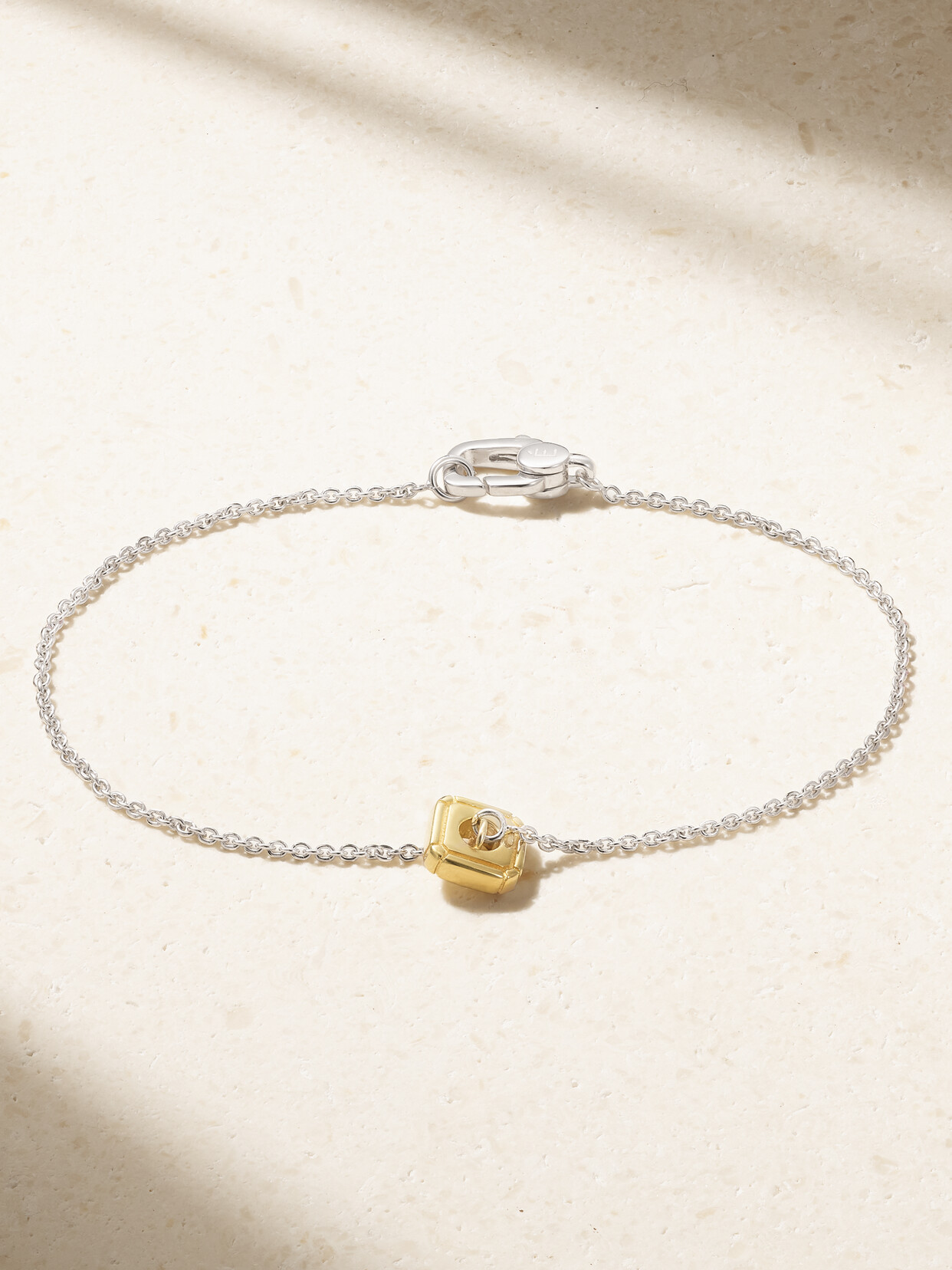 EÉRA – 18-karat Yellow And White Gold Bracelet – One size
