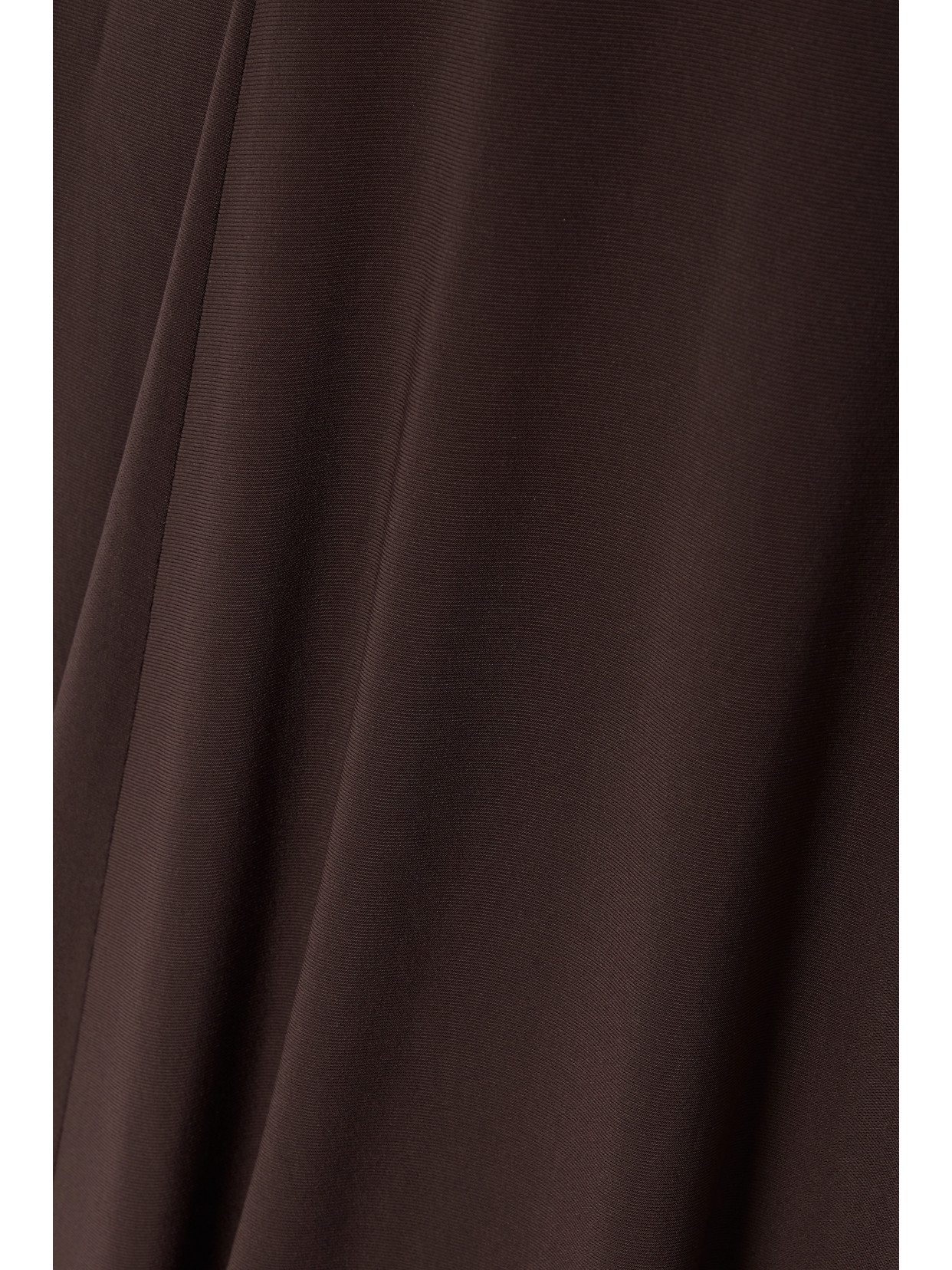 Shop Norma Kamali Stretch-jersey Turtleneck Gown In Brown