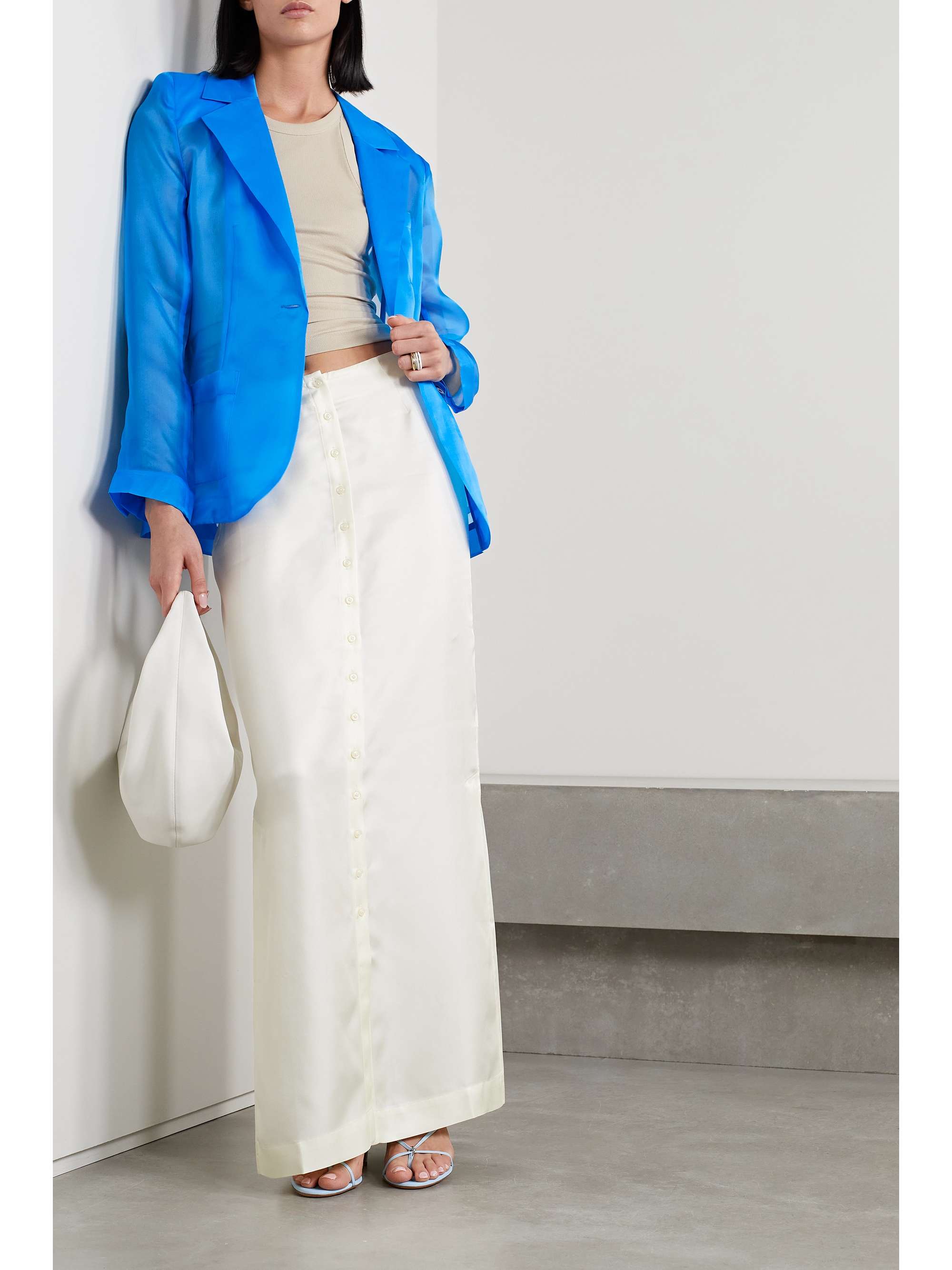 Organza blazer on sale