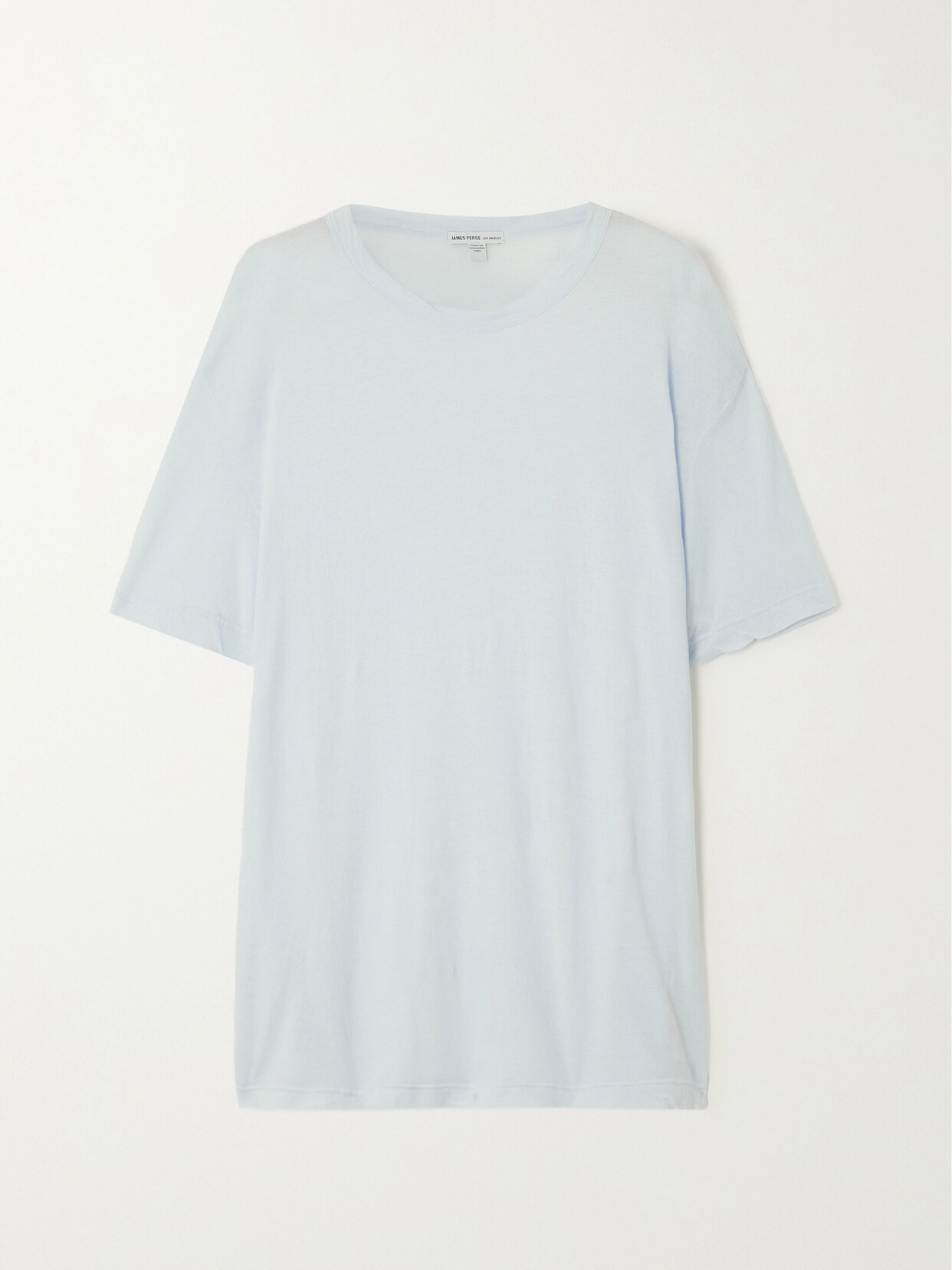 James Perse - Oversized Cotton Jersey-crepe T-shirt - Blue