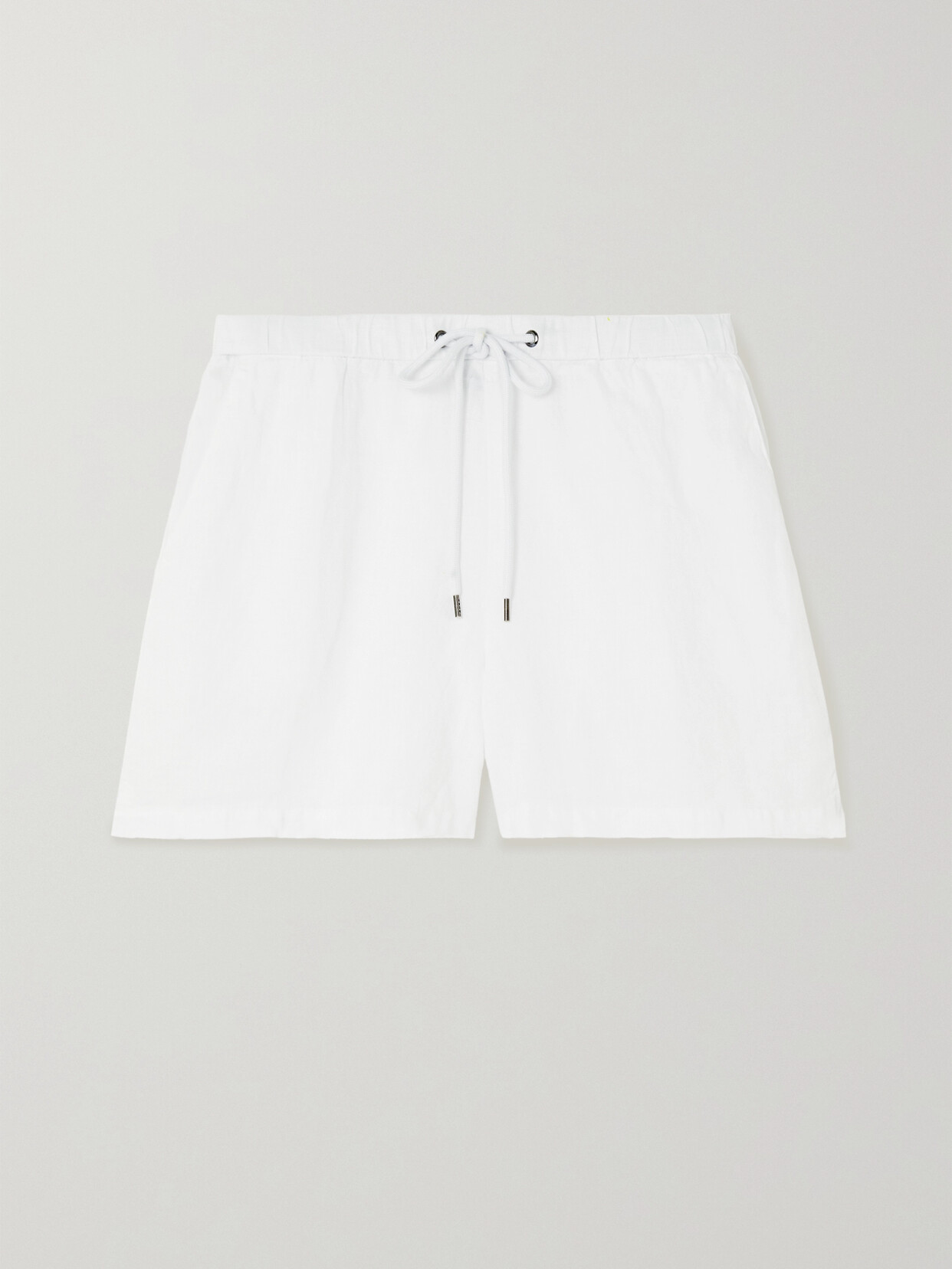 James Perse Linen Shorts - White