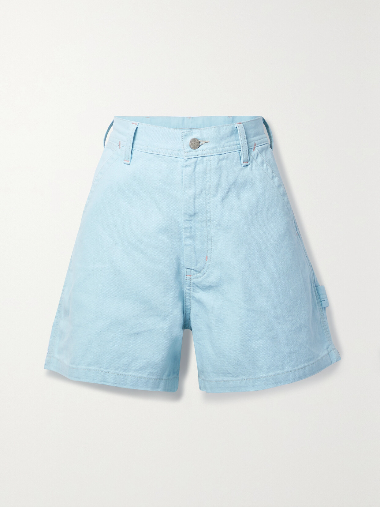 Denimist - Carpenter Cotton-piqué Shorts - Blue