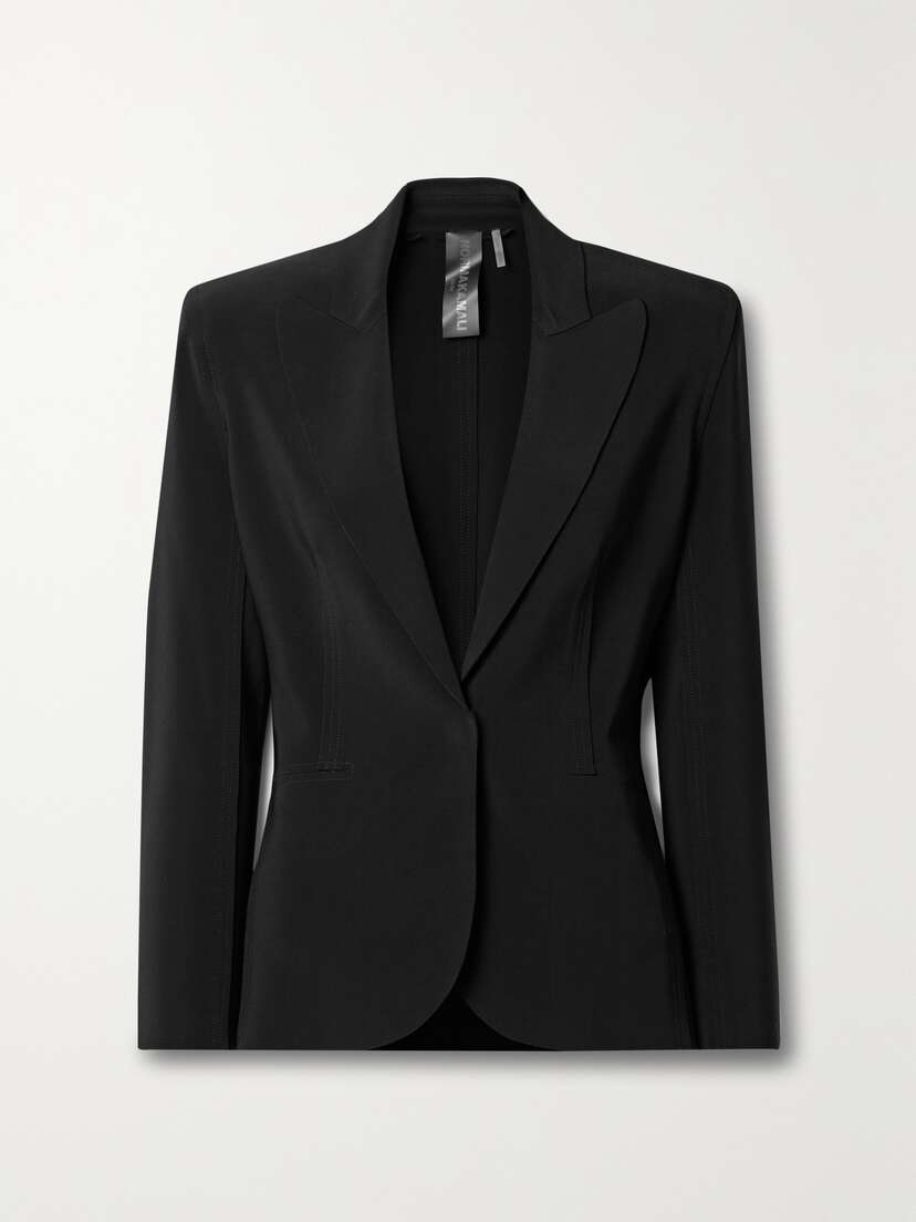 Norma Kamali Jersey Blazer - x large