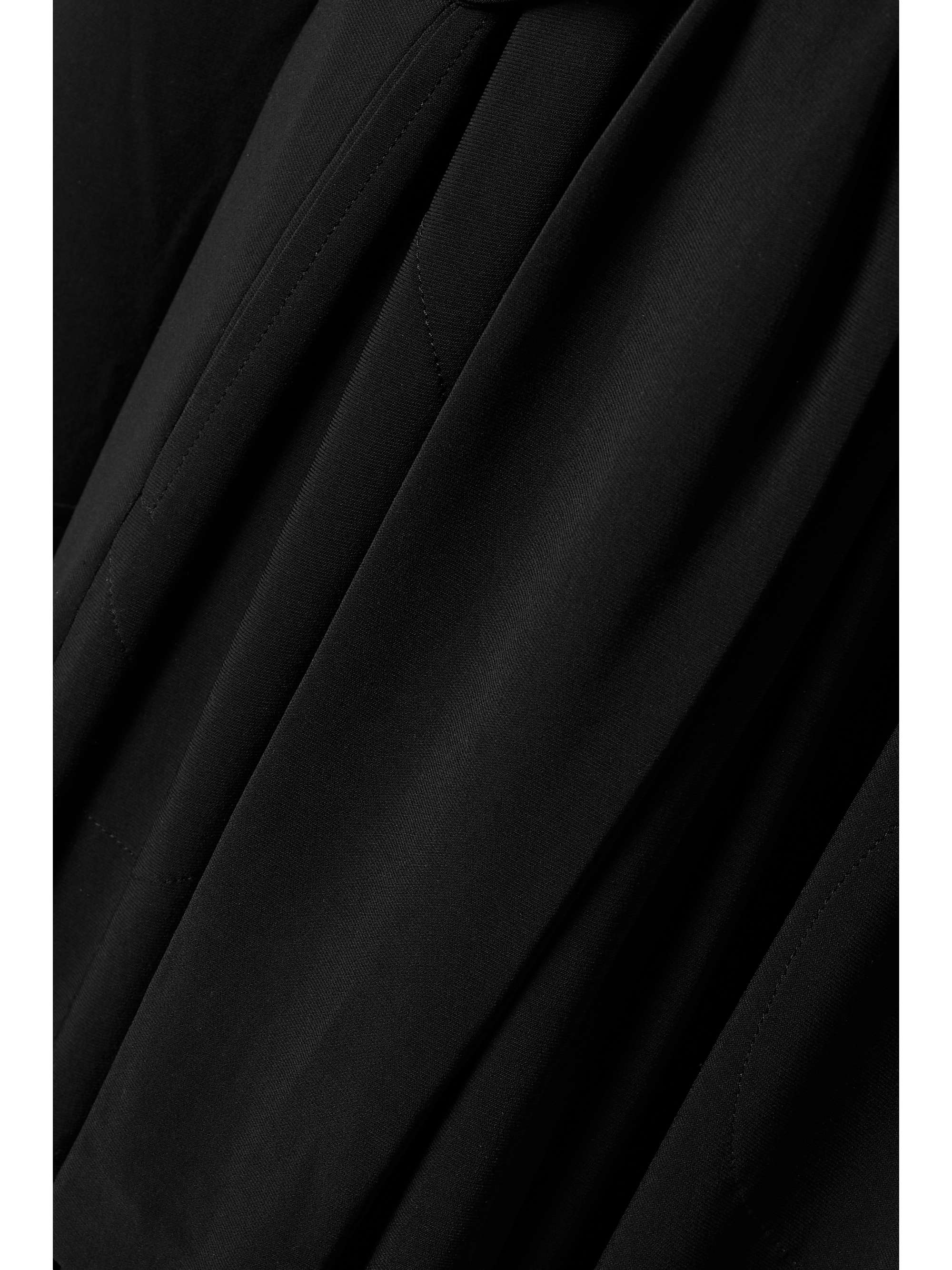 NORMA KAMALI Tie-front stretch-jersey maxi dress | NET-A-PORTER