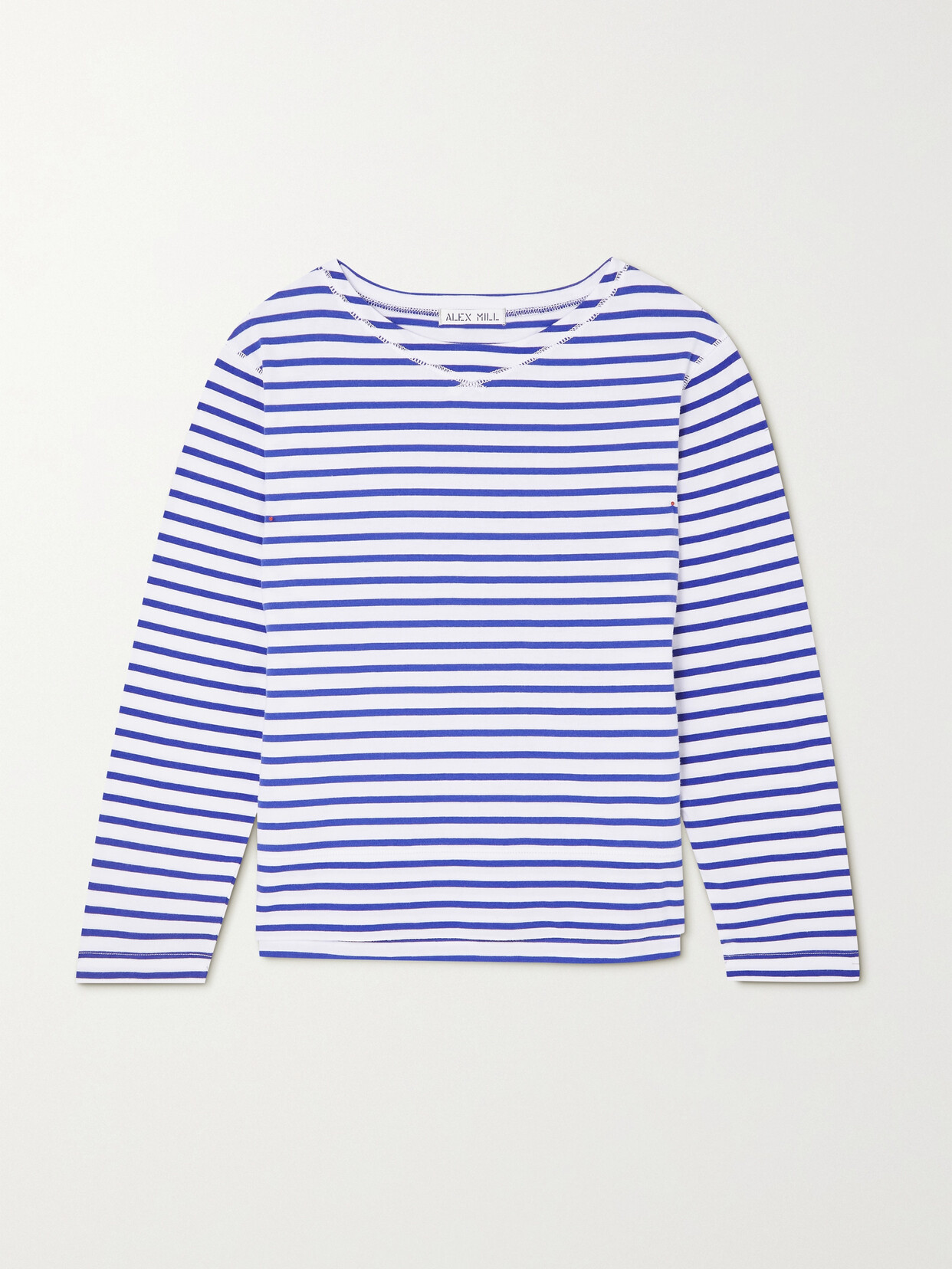 ALEX MILL BEACHSIDE STRIPED COTTON-JERSEY T-SHIRT