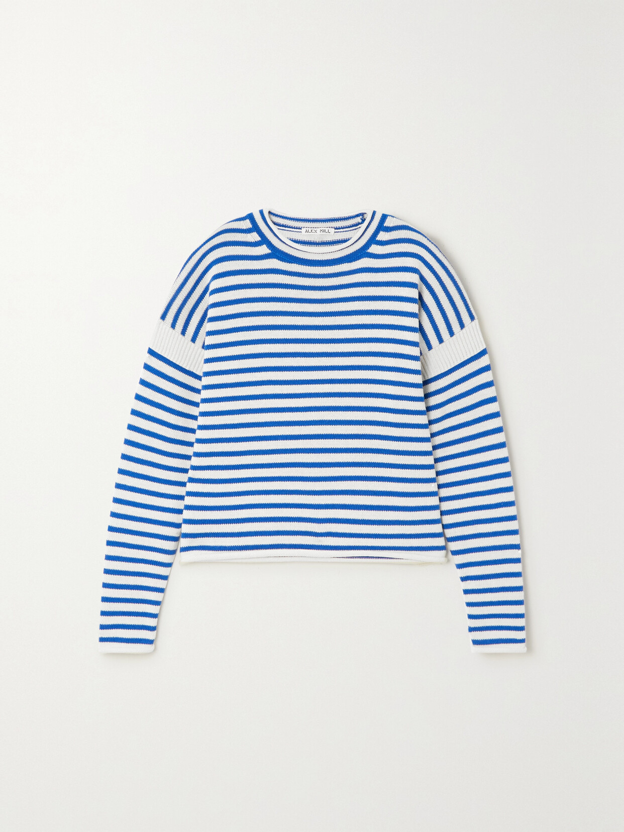 Alex Mill Mariner Stripe Sweater In Blue