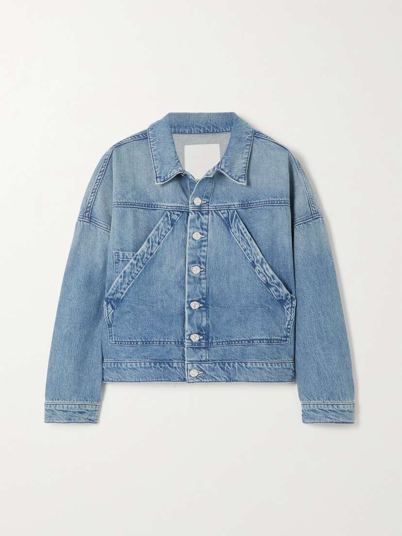 Mother + Net Sustain The Triangle Drifter Denim Jacket