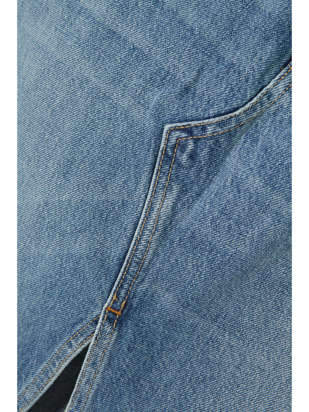 + Net Sustain Organic Denim Midi