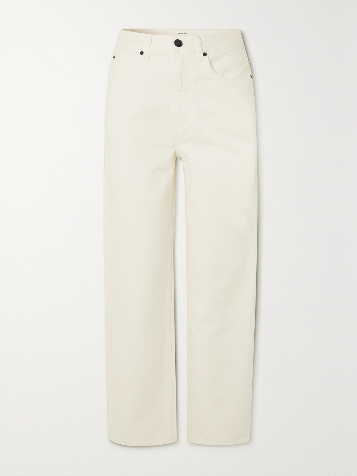 SLVRLAKE - + Net Sustain Koko High-rise Straight-leg Jeans - White