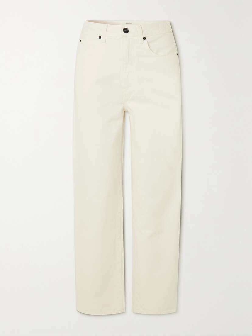 SLVRLAKE + Net Sustain Koko High-rise Straight-leg Jeans