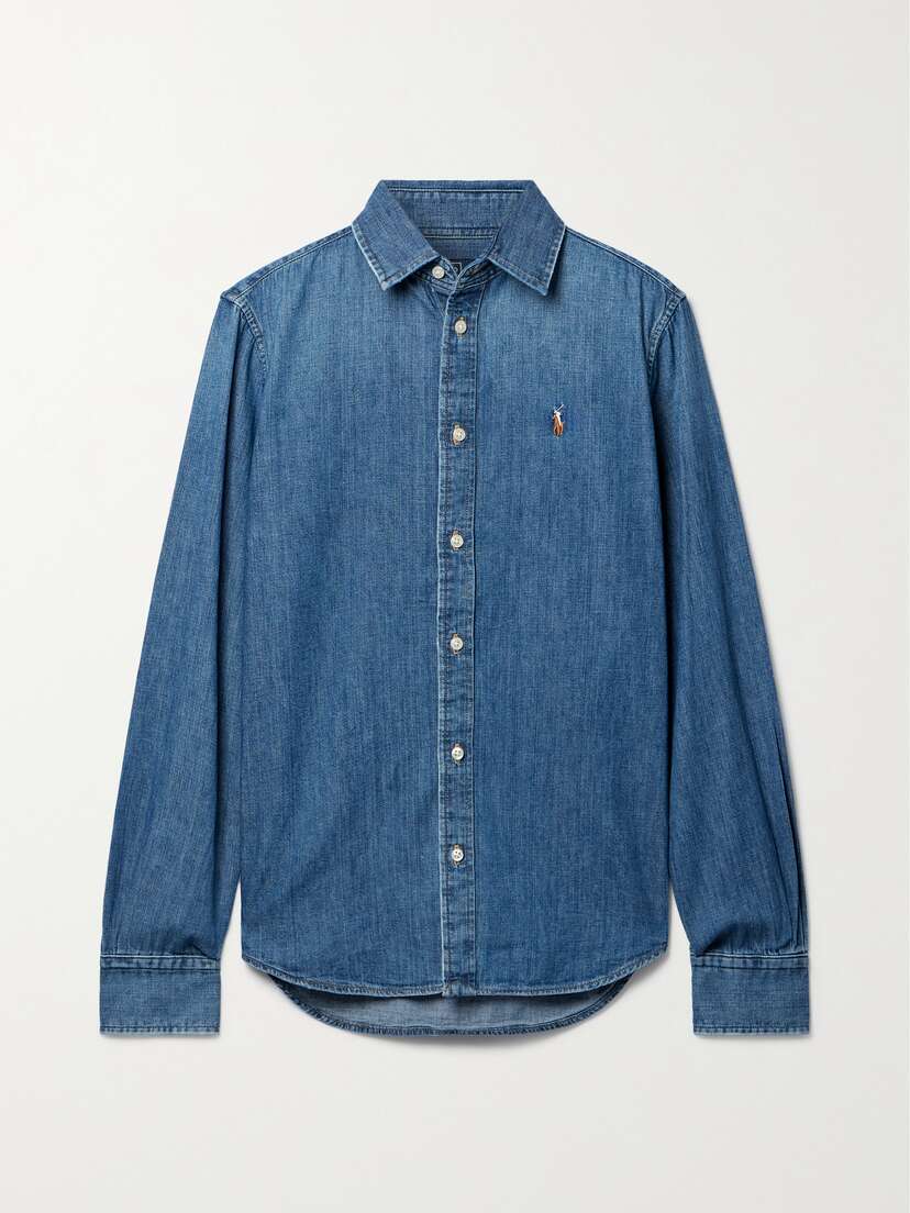 Polo Ralph Lauren Embroidered Denim Shirt