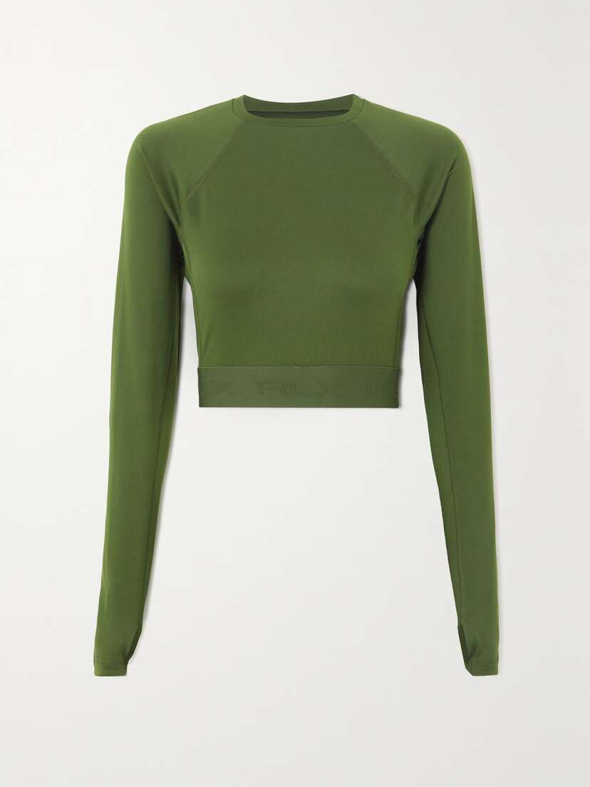 Polo Ralph Lauren Rlx Cropped Stretch Top