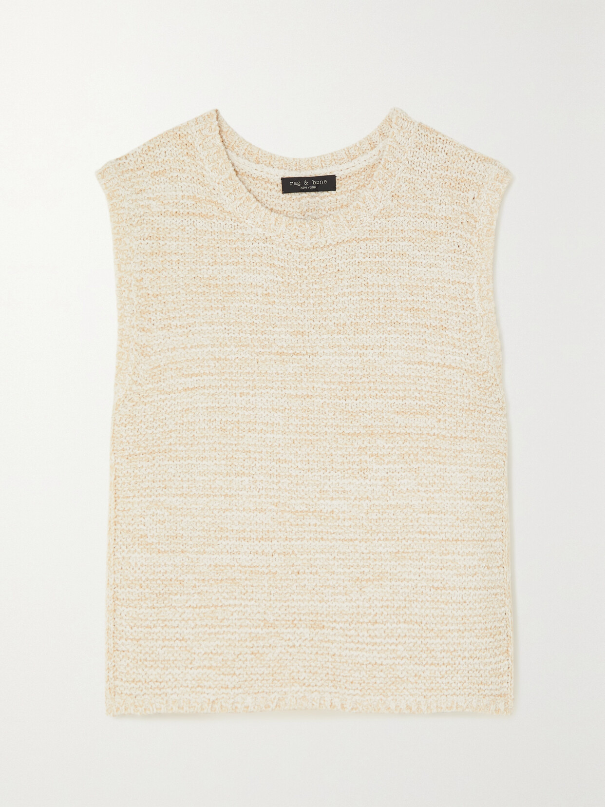 rag & bone - Jackie Linen-blend Tank - Ivory