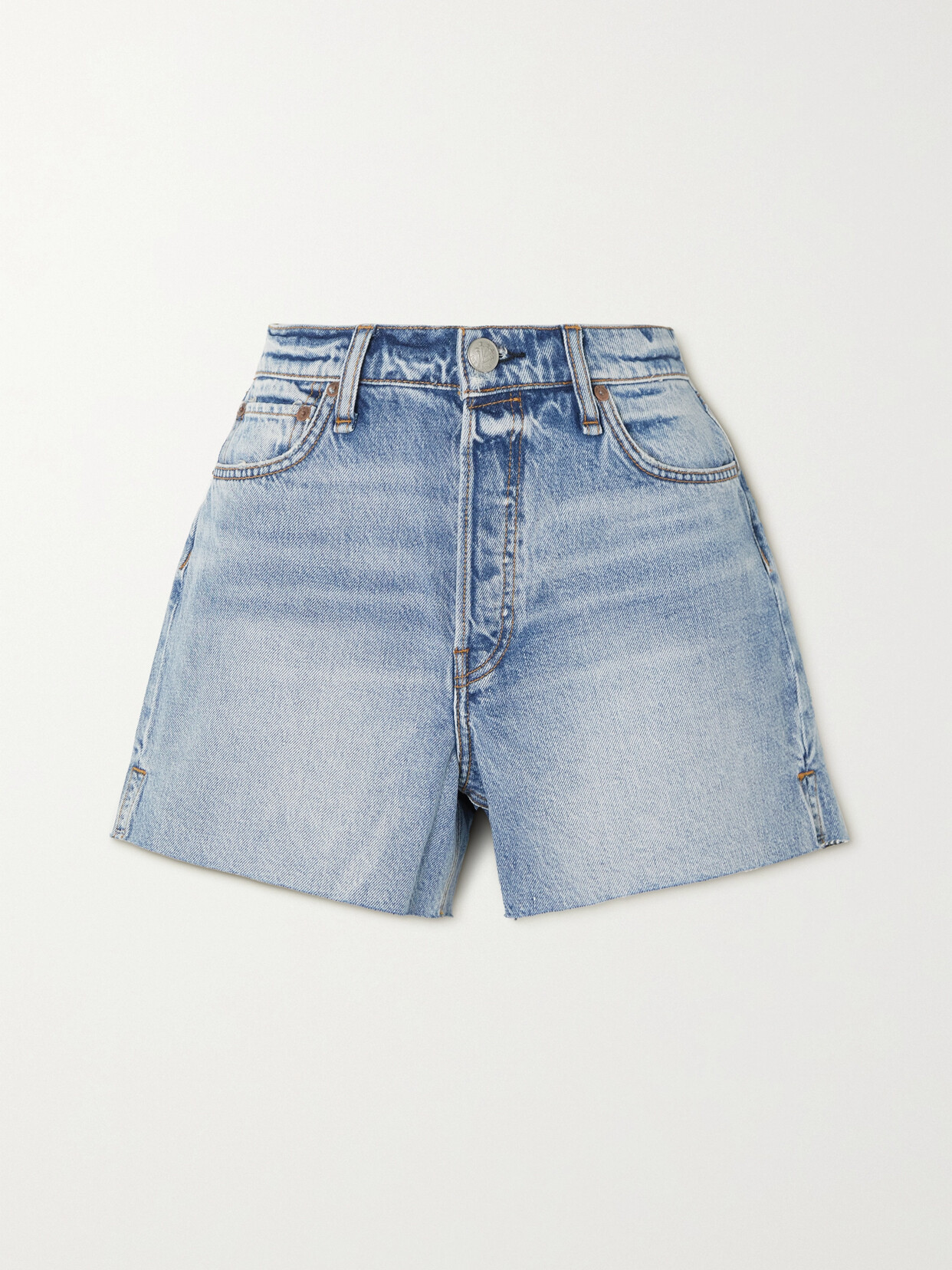 RAG & BONE VINTAGE CUT OFF DISTRESSED DENIM SHORTS