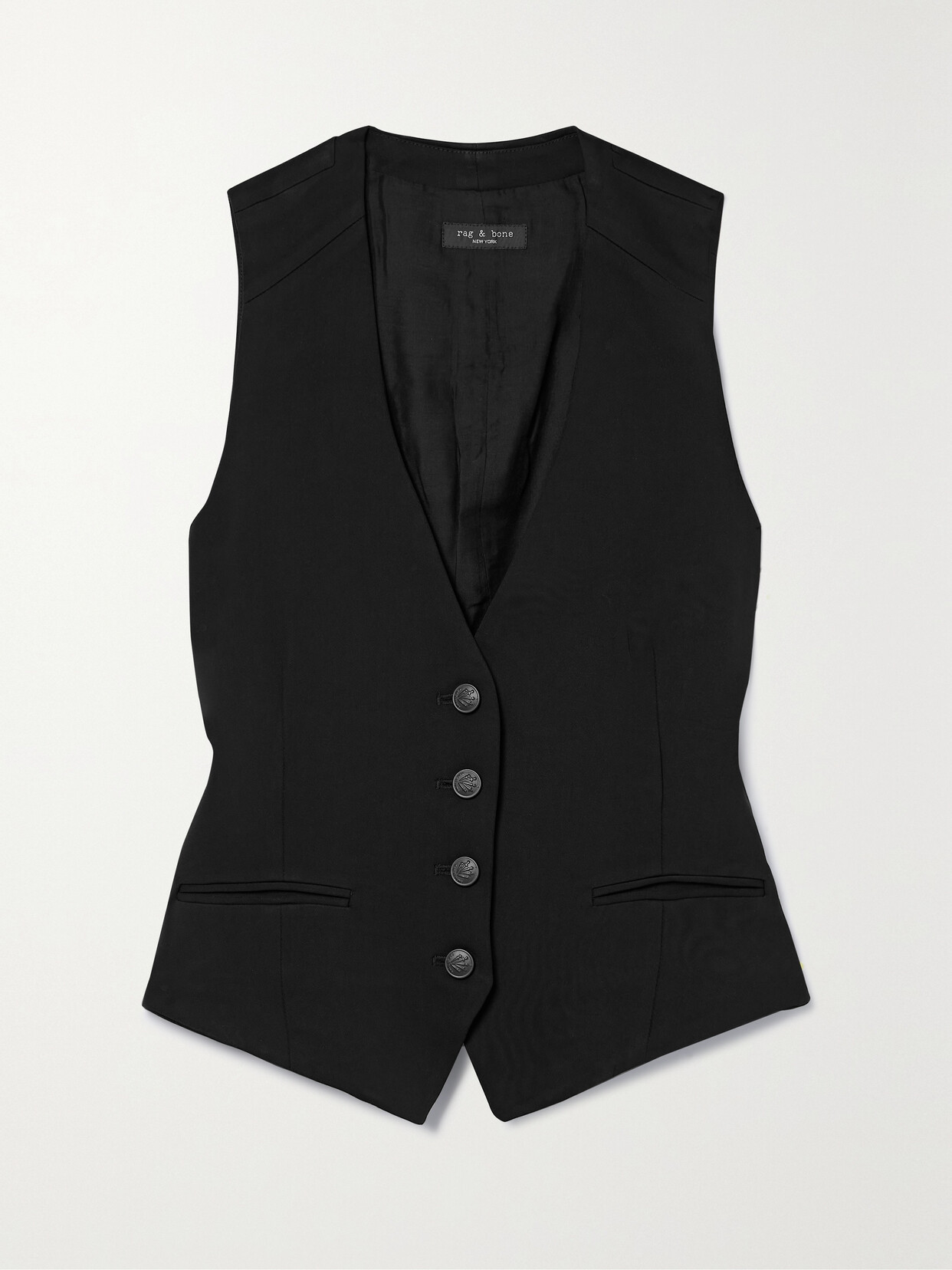 RAG & BONE PRIYA CREPE VEST