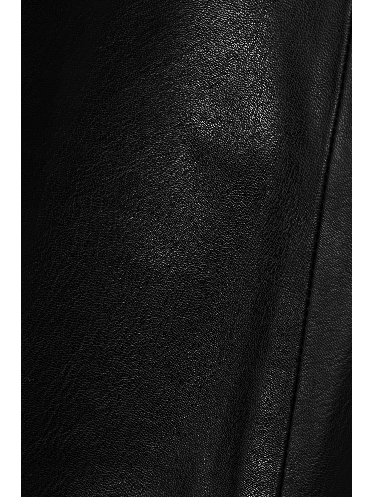 Veronica Beard Joey Cropped Vegan Leather Straight-leg Pants In Black