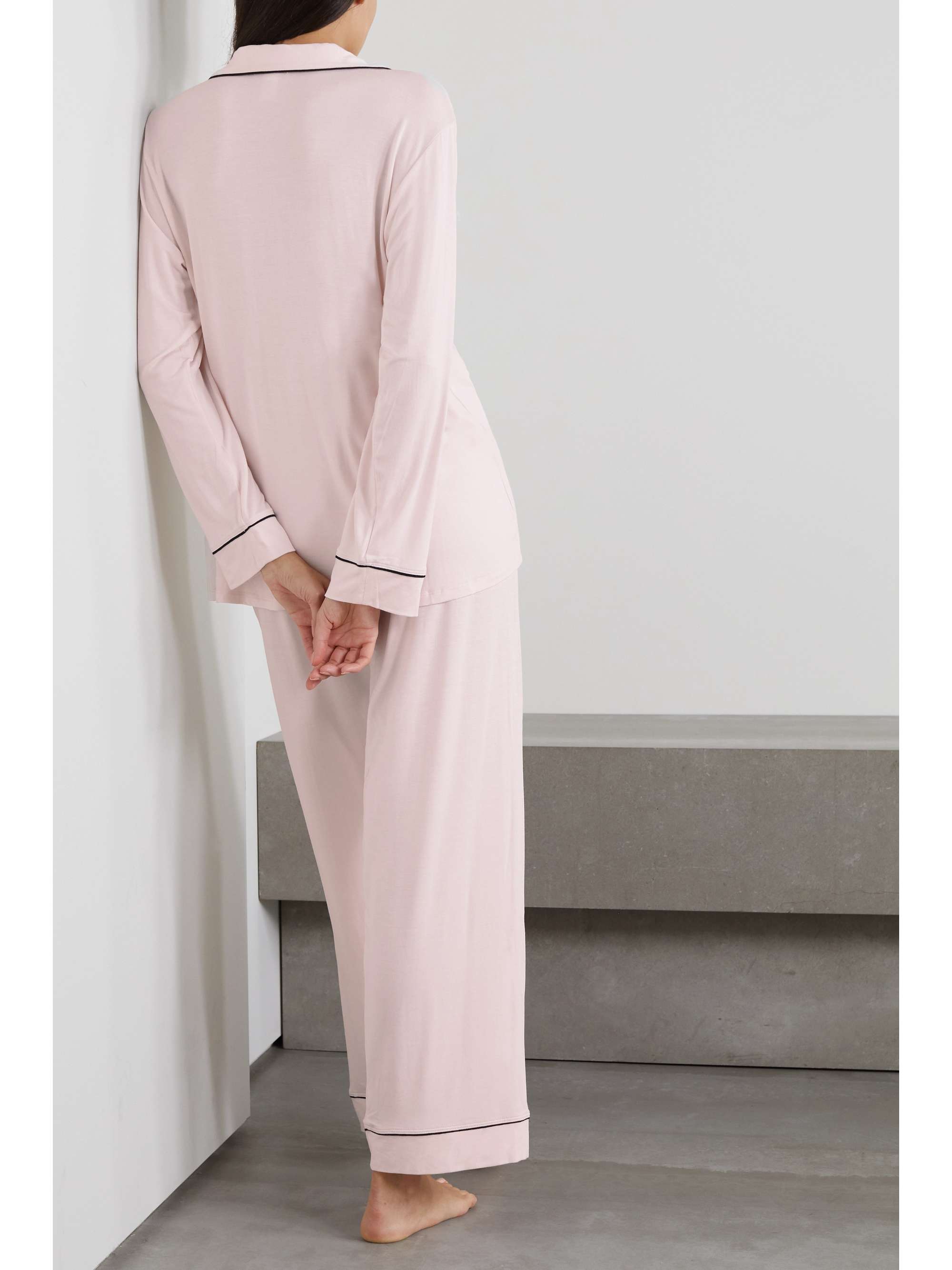 EBERJEY Gisele stretch-TENCEL modal pajama set