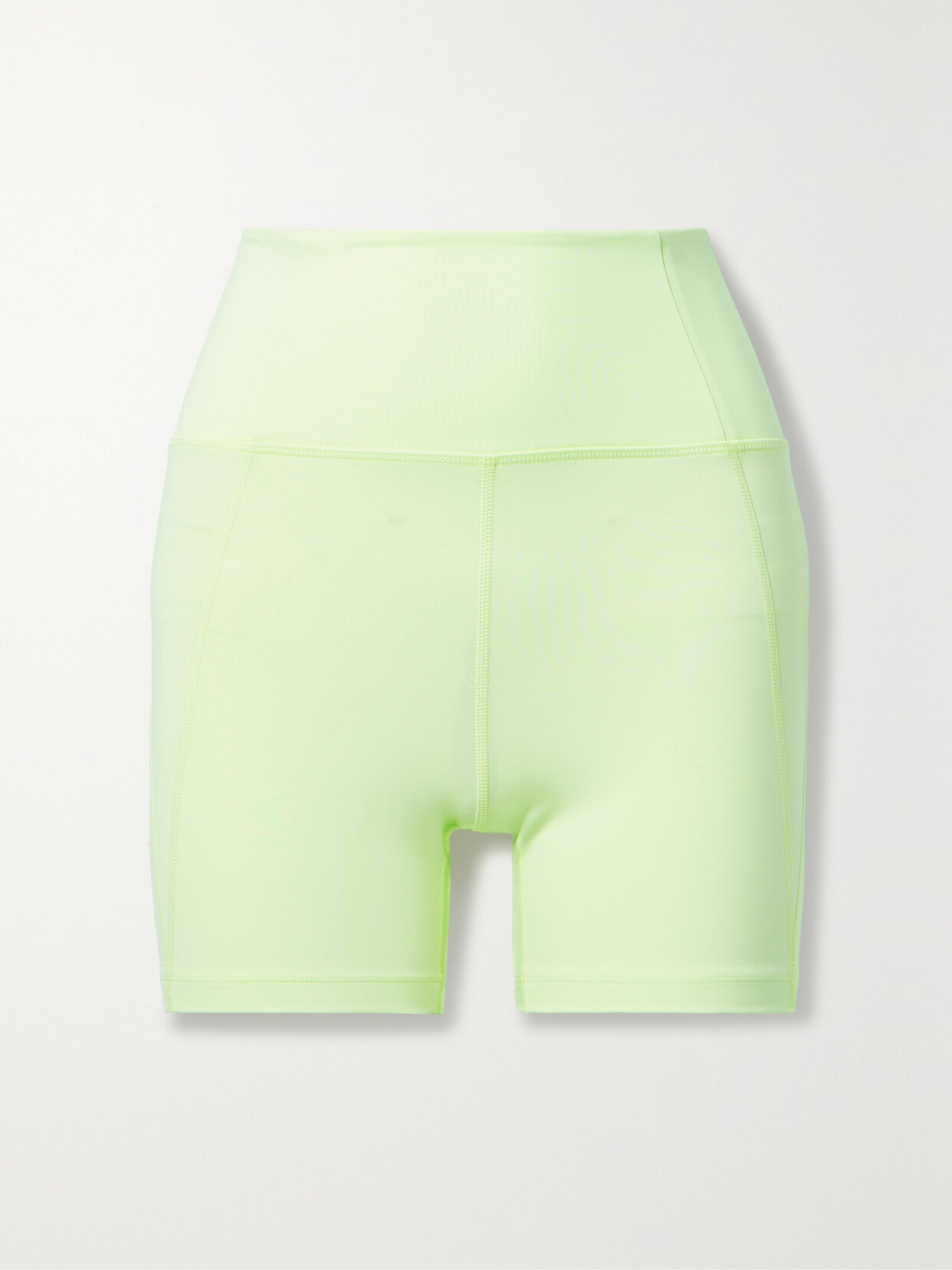 Girlfriend Collective - Run Stretch Recycled-jersey Shorts - Green