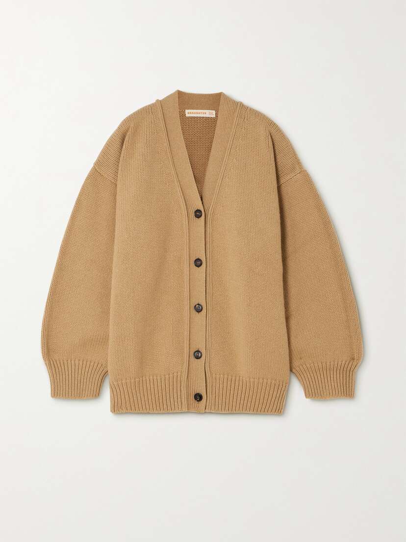 &Daughter + Net Sustain Caragh Wool Cardigan - x large