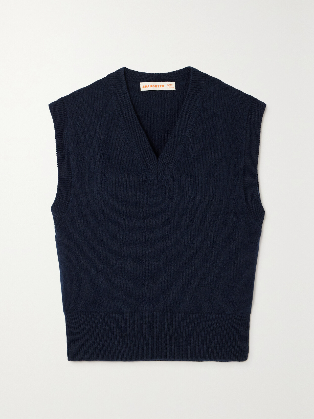 And-daughter + Net Sustain Athea Wool Tank In Blue