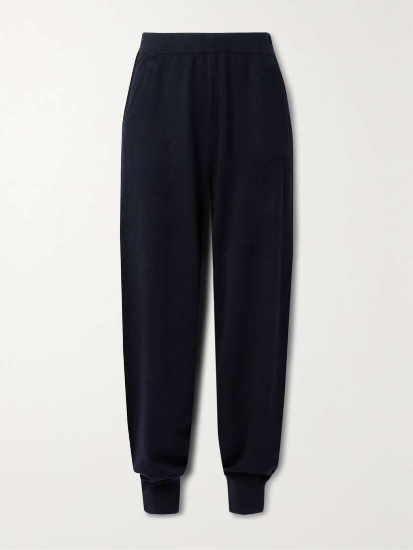 Allude + Net Sustain Cashmere Tapered Track Pants
