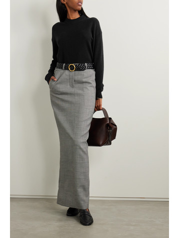 Allude + NET SUSTAIN Wool and cashmere-blend sweater